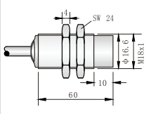 M18非齐平长距离接近开关(图2)
