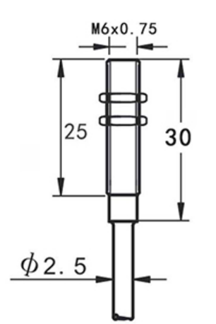 M6电感式接近开关(图2)